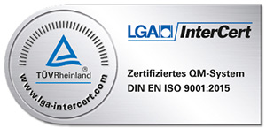 ISO 9001:2015 Zertifikat